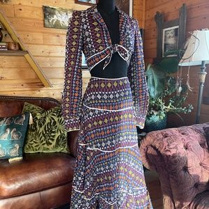 2 piece vintage co-Ord set